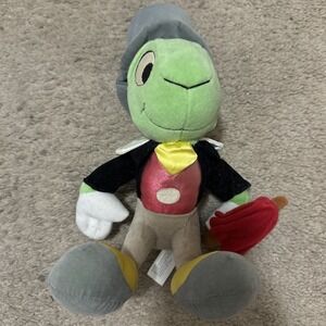 Disneyland Vintage Resort Paris Jiminy Cricket Pinocchio Soft Toy Plush Toy Used